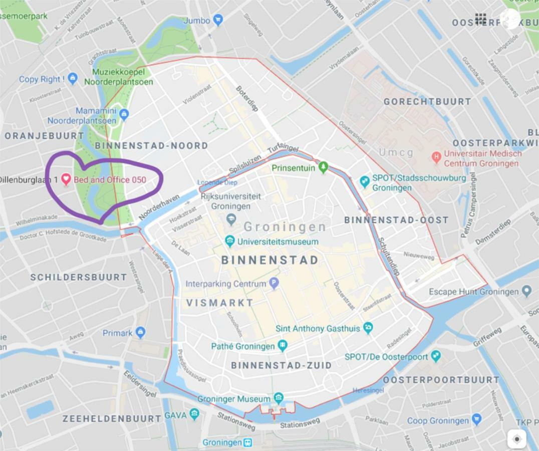 住宿办公050住宿加早餐旅馆 格罗宁根 外观 照片